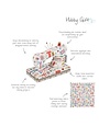 Hobby Pelote à épingles motif machine à coudre