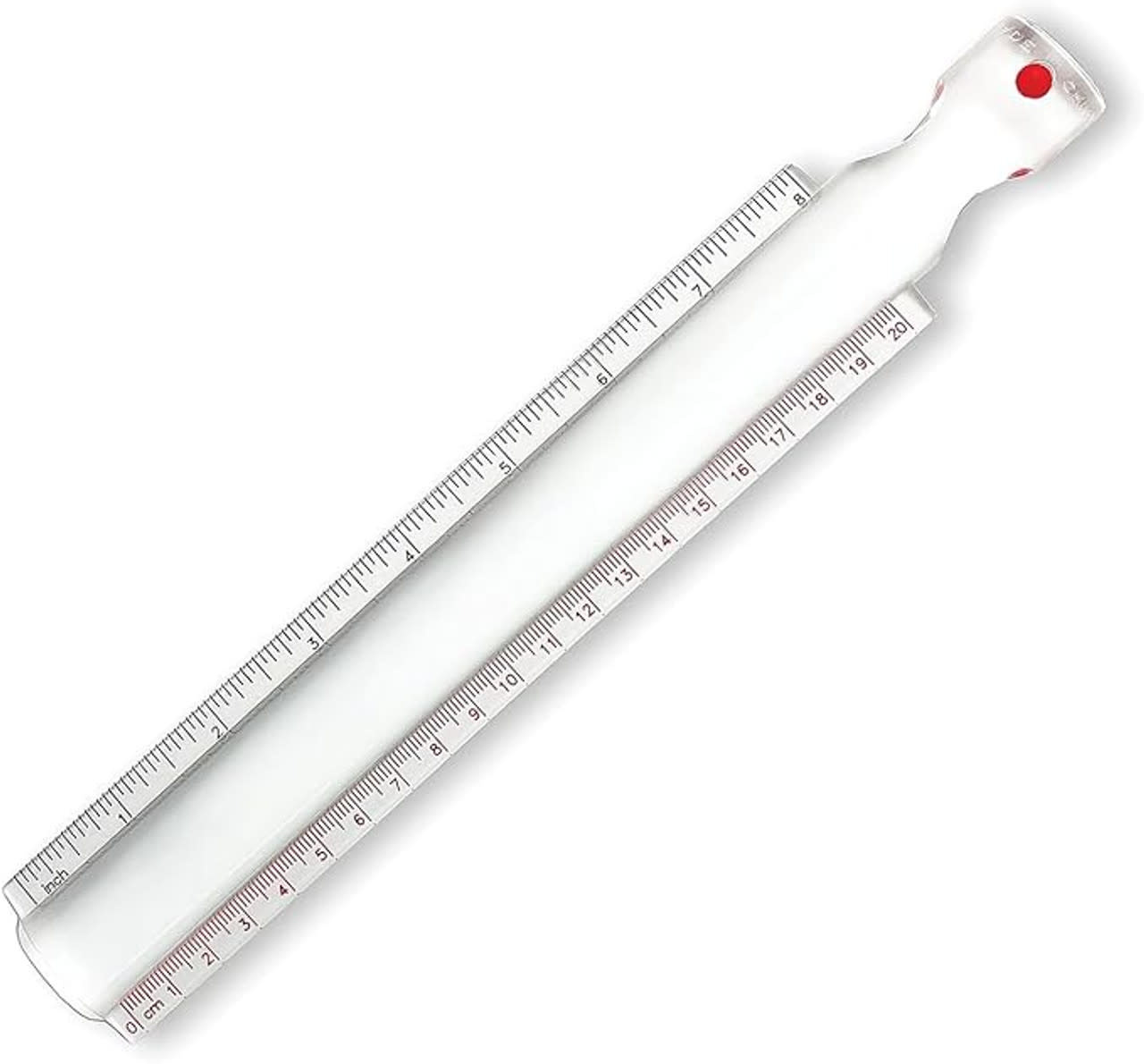Carson Optical 8 inch Bar Ruler 1.5X Magnifier with Inch and Centimeter Markings