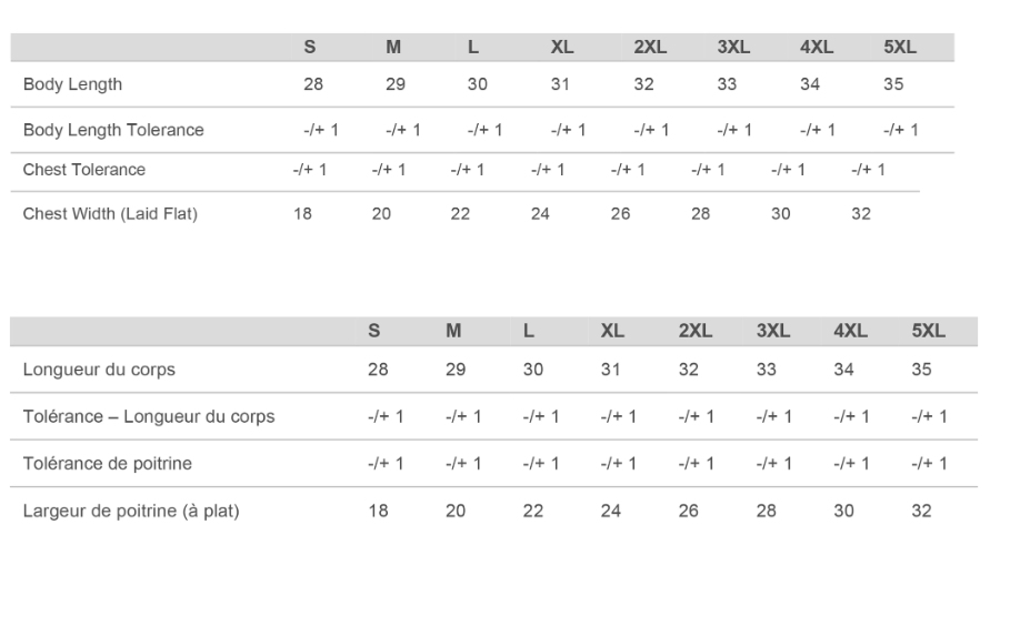 Pénélope Ultra-Soft Adult Sublimation T-Shirts (95% Polyester - 5% Spandex)