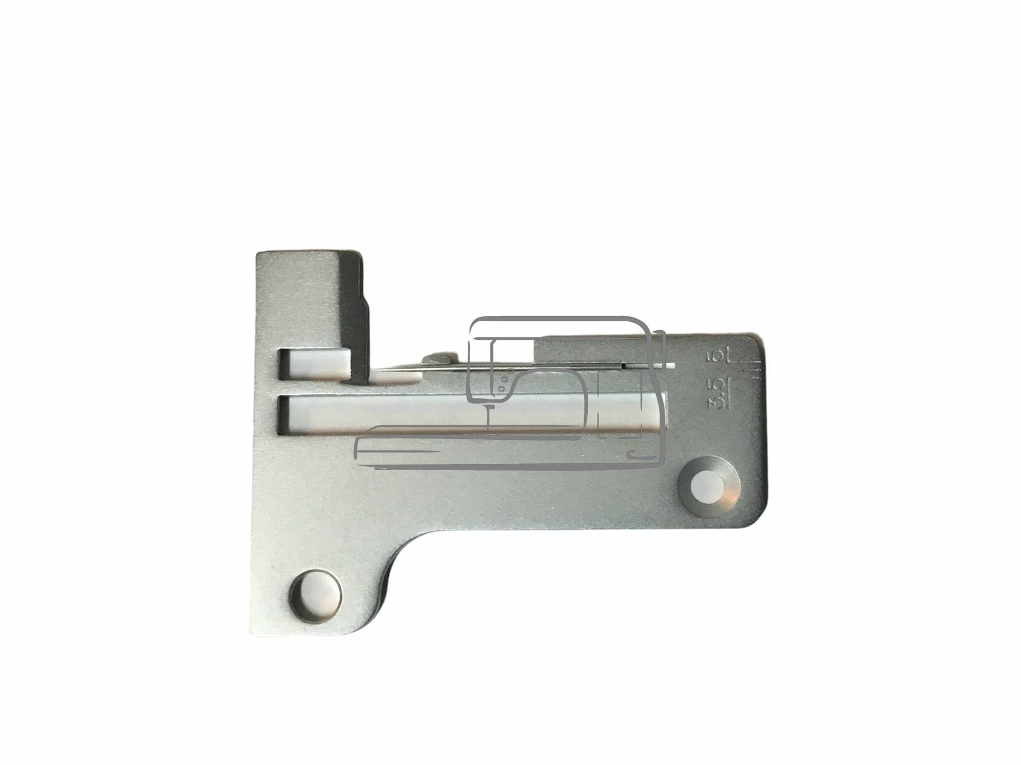 Singer Roll Hem Plate – Pfaff / Singer