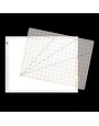 Nifty Notions La boîte lumineuse Nifty Notions 17 X 13 poucesTrace & Trim Studio est une boîte à lumière LED ultra-mince combinée à un tapis de coupe