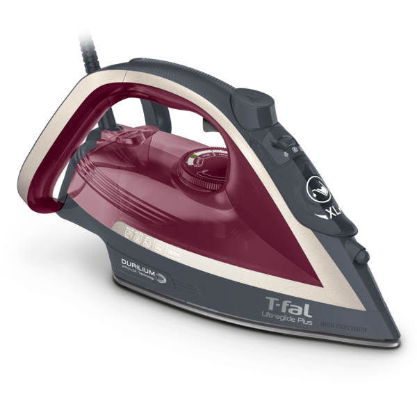 T-Fal Fer à repasser T-fal UltraGlide Plus Steam Iron Burgundy