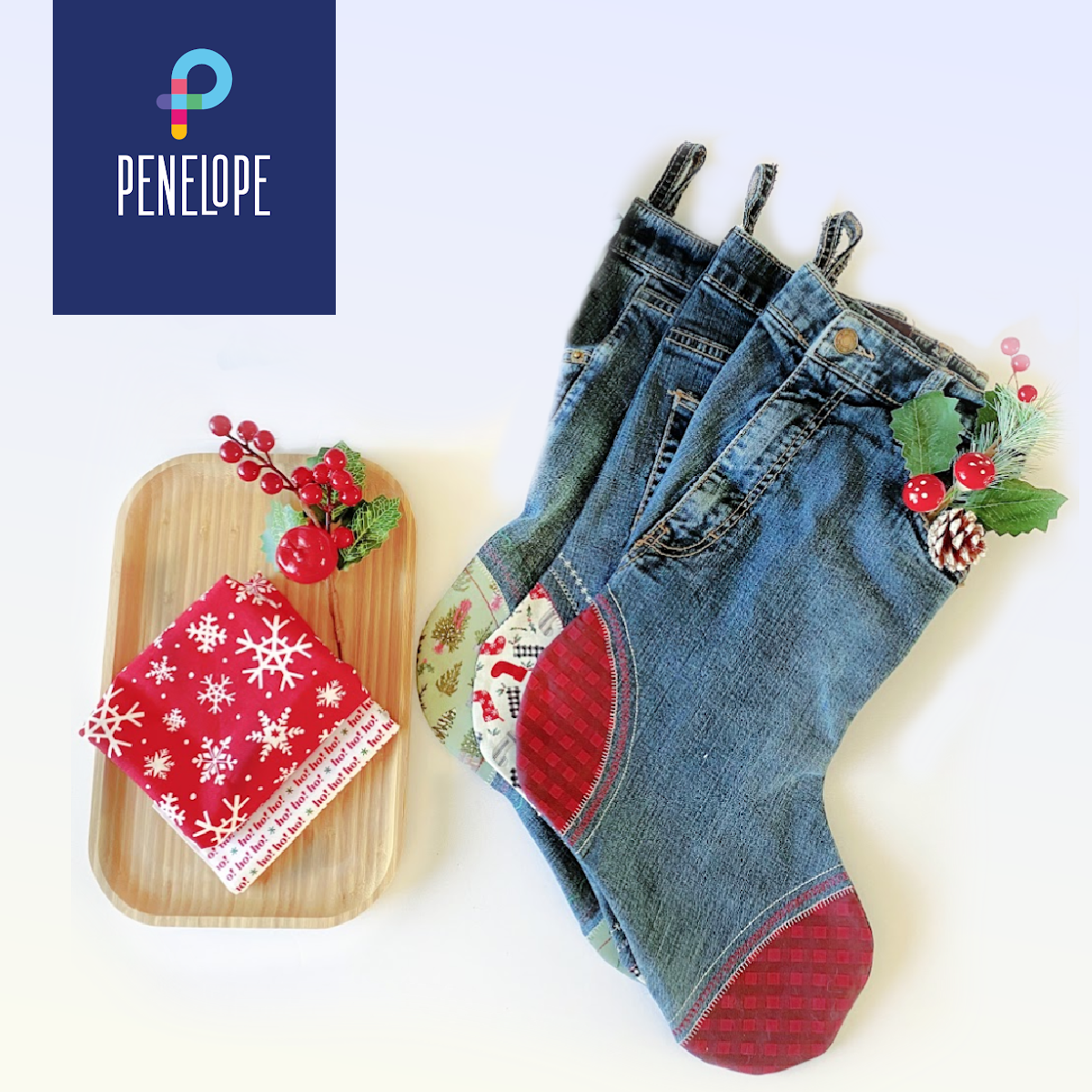 Pénélope Projet éclair - Bas de Noël