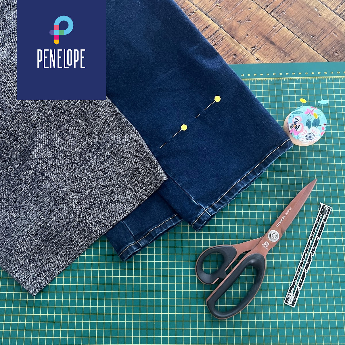 Pénélope Trouser edge