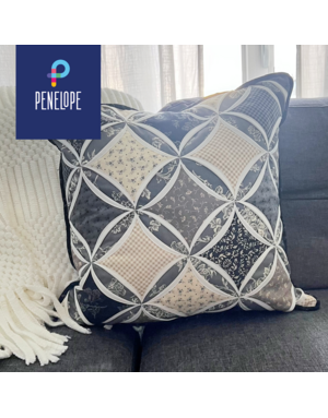 Pénélope Cathedral Window Quilt