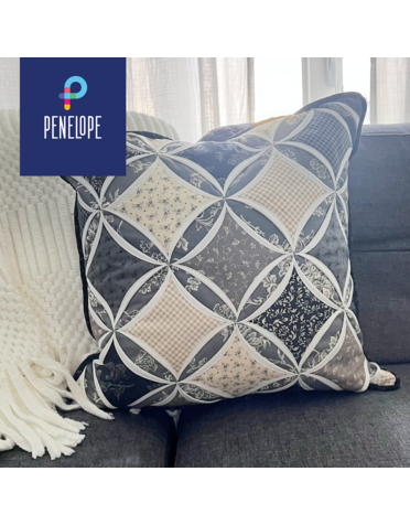 Pénélope Cathedral Window Quilt