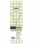 OMNIGRIP OMNIGRIP Ruler - 4″ x 14″ (10.2 x 35.6cm)