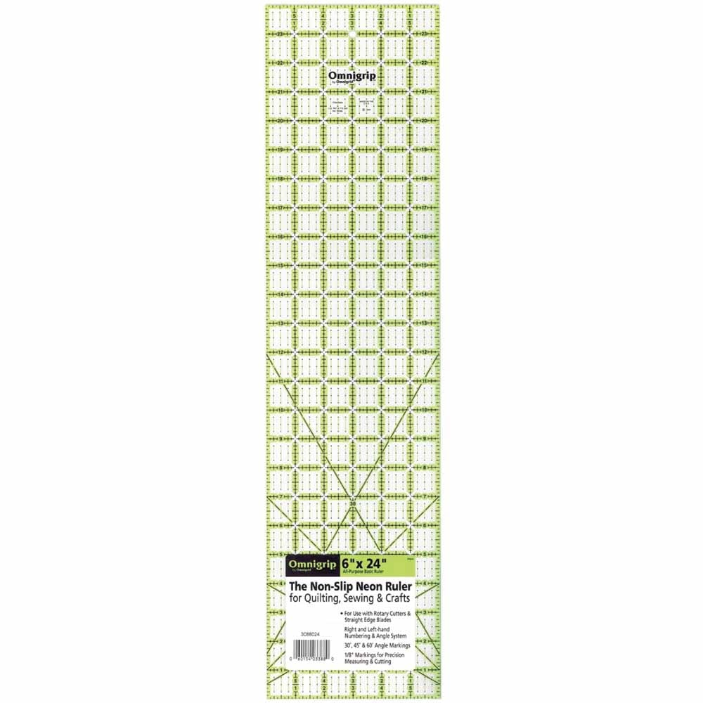 OMNIGRIP OMNIGRIP Ruler - 6″ x 24″ (15.2 x 61cm)