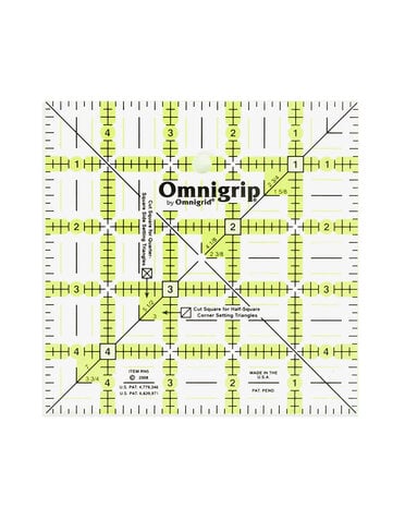 OMNIGRIP OMNIGRIP Ruler - 5 x 5 (12.7 x 12.7cm)