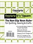 OMNIGRIP OMNIGRIP Ruler - 61⁄2″ x 61⁄2″ (16.5 x 16.5cm)