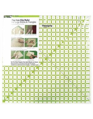 OMNIGRIP OMNIGRIP Ruler - 201⁄2″ x 201⁄2″ (52 x 52cm)