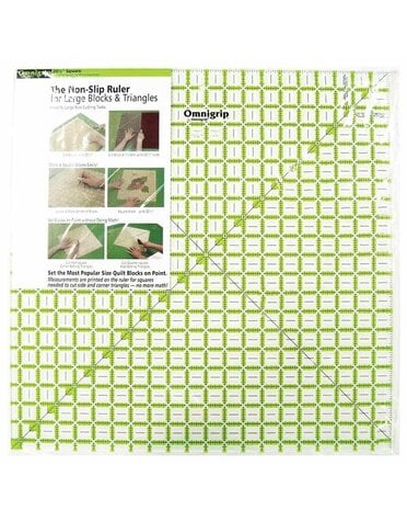 OMNIGRIP Règle OMNIGRIP - 201⁄2″ x 201⁄2″ (52 x 52cm)