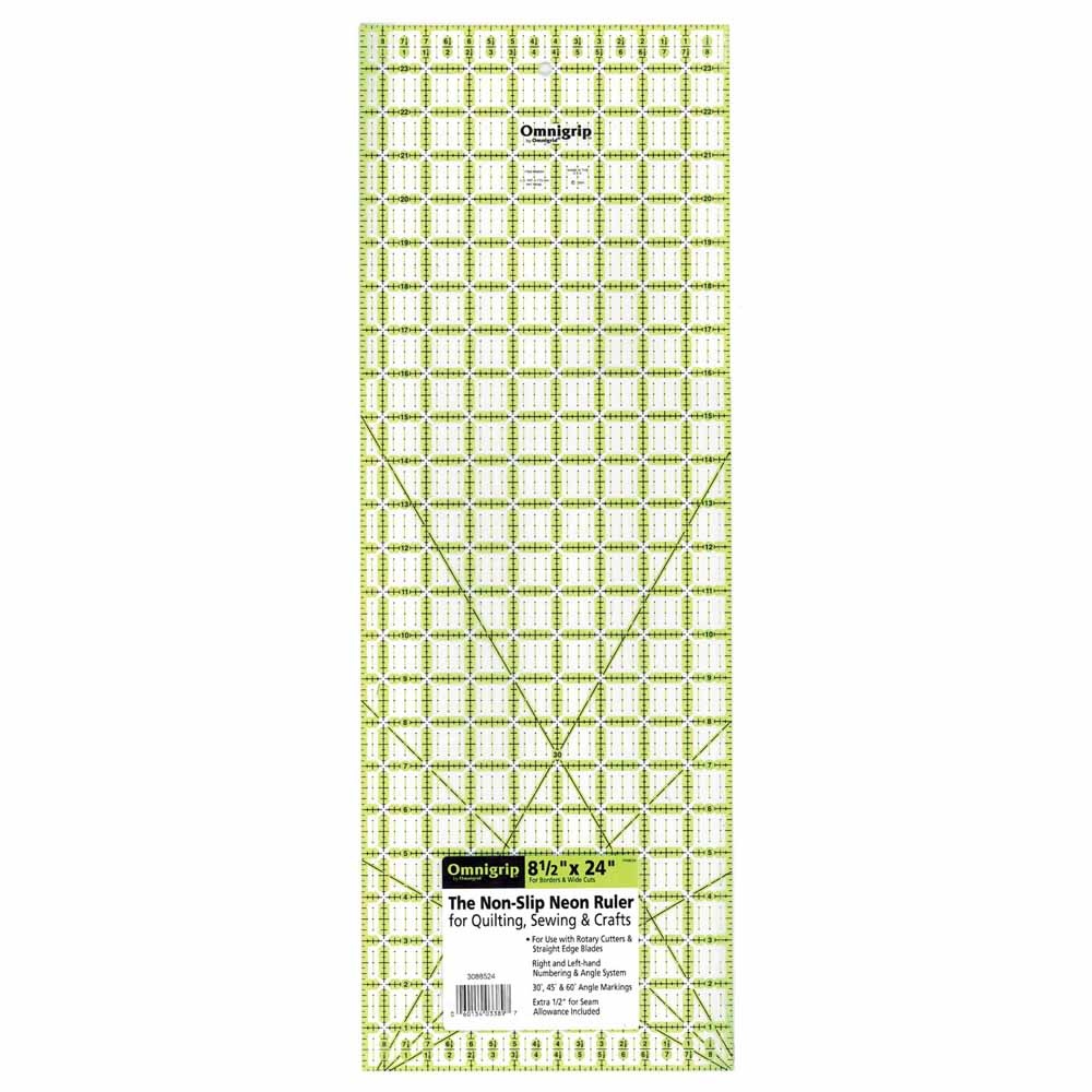 OMNIGRIP OMNIGRIP Ruler - 81⁄2″ x 24″ (21.6 x 61cm)
