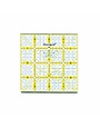 Omnigrid Règle avec grille OMNIGRID - 4″ x 4″ (10.2 x 10.2cm)
