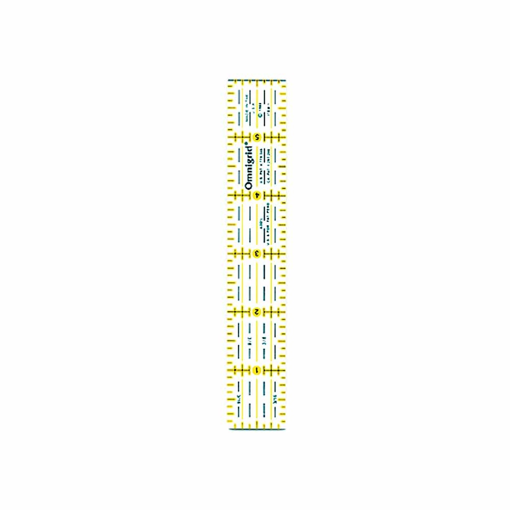Omnigrid OMNIGRID Ruler - 1″ x 6″ (2.5 x 15.25cm)
