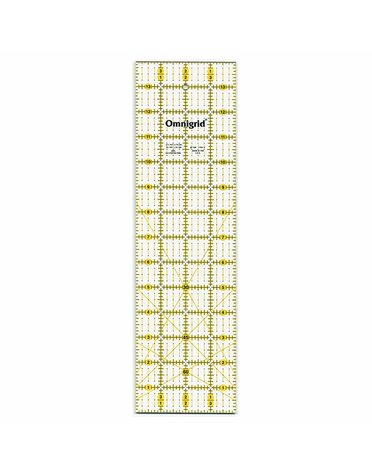 Omnigrid Règle OMNIGRID - 4″ x 14″ (10.2 x 35.6cm)