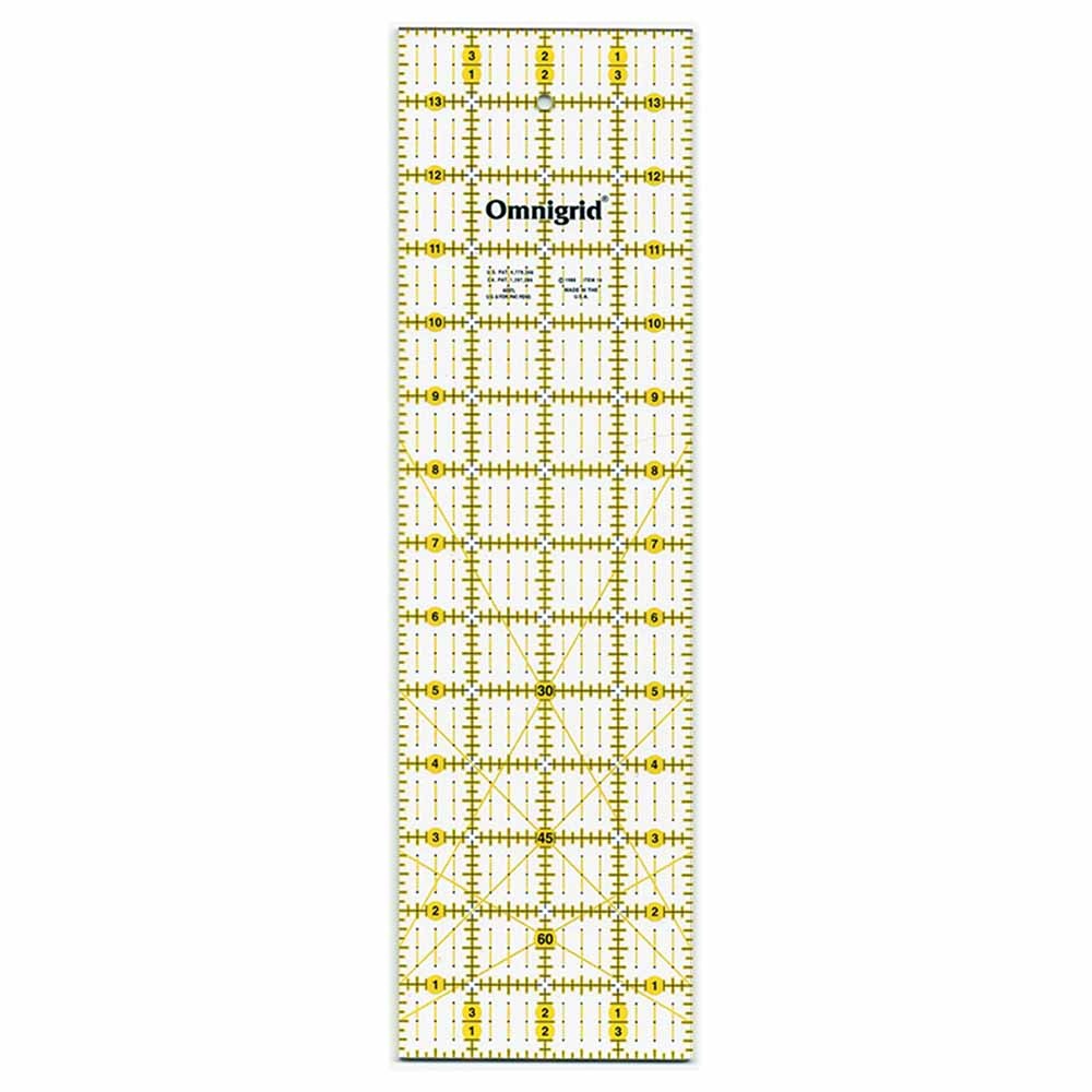 Omnigrid Règle OMNIGRID - 4″ x 14″ (10.2 x 35.6cm)