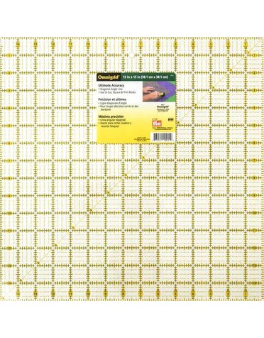 Omnigrid OMNIGRID Ruler - 15″ x 15″ (38 x 38cm)