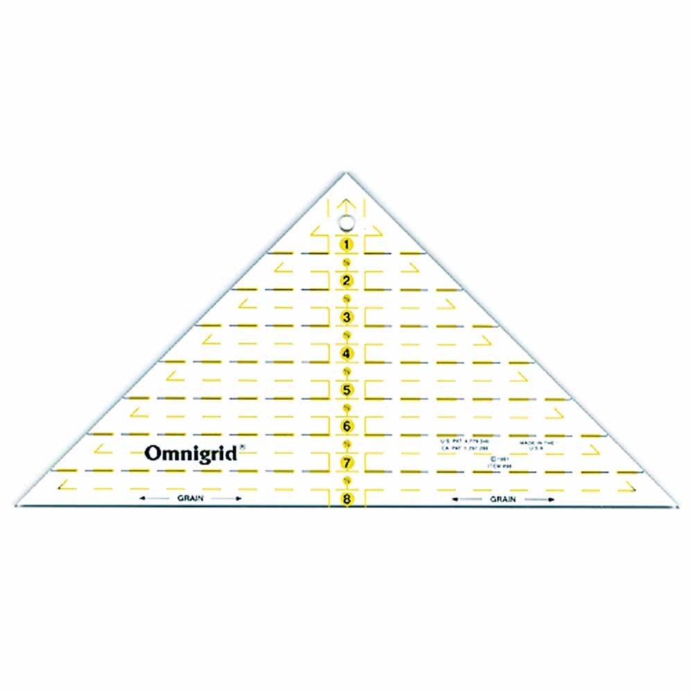 Omnigrid Règle de triangles à 90° OMNIGRID - 8″ (20.3cm)