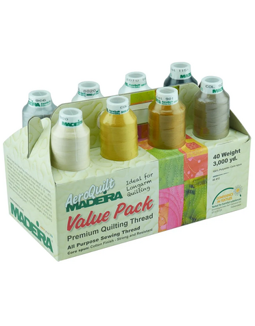 Madeira Aeroquilt 8 Cone Value Pack
