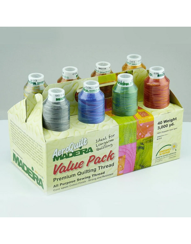 Madeira Madeira Aeroquilt ensemble économique de 8 cônes