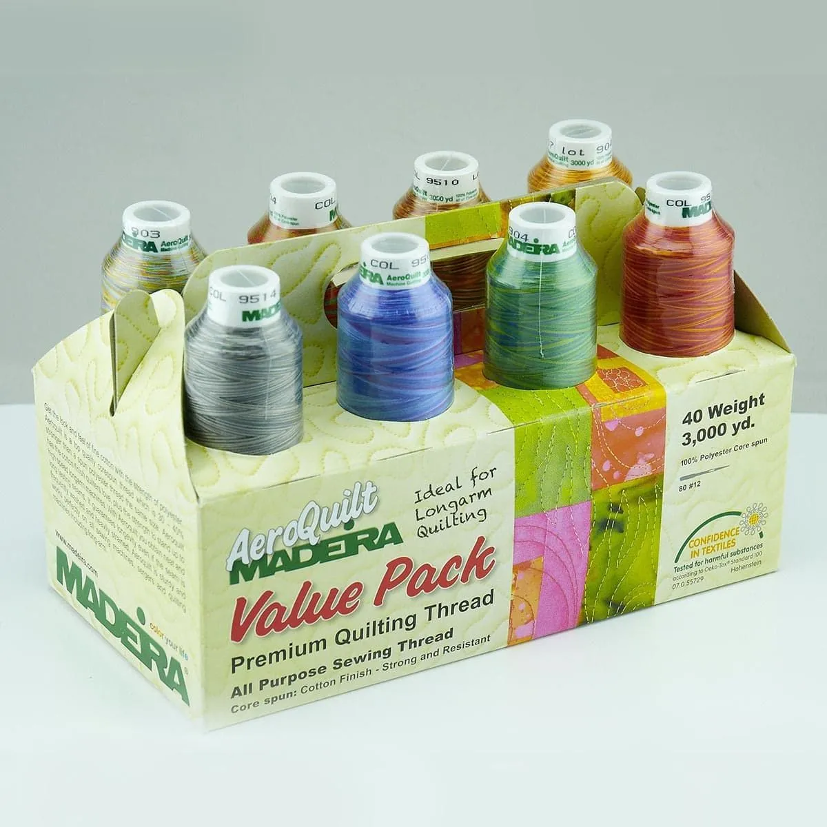 Madeira Aeroquilt 8 Cone Value Pack