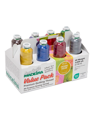 Madeira Aeroquilt 8 Cone Value Pack