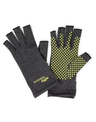 Nifty Notions Gants de compression antidérapants Stitch Mitts, taille Large