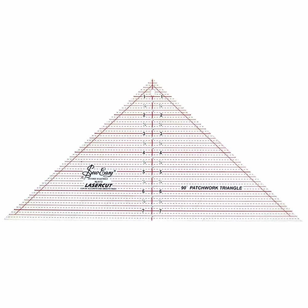 Sew Easy SEW EASY Triangle Ruler 90° - 71⁄2″ x 151⁄2″ (19 x 39.4cm)