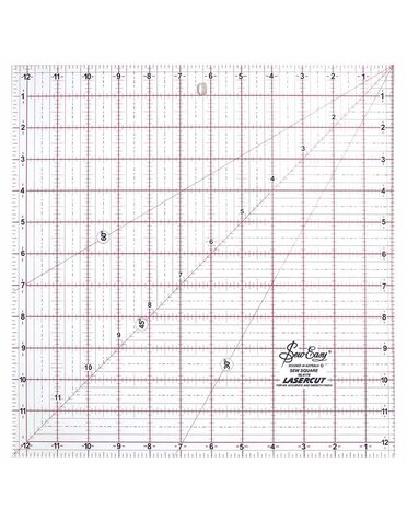 Sew Easy Règle de carrés SEW EASY - 121⁄2″ x 121⁄2″ (31.75 x 31.75cm)