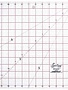 Sew Easy SEW EASY Square Ruler - 121⁄2″ x 121⁄2″ (31.75 x 31.75cm)