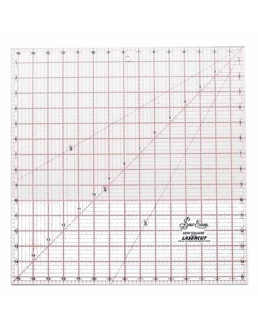 Sew Easy Règle de carrés SEW EASY - 151⁄2″ x 151⁄2″ (39.3 x 39.3cm)