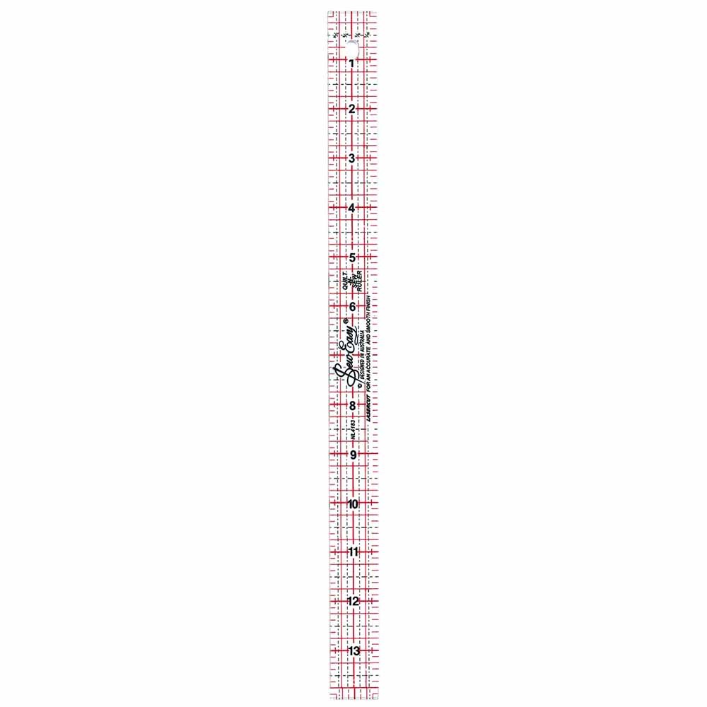 Sew Easy Règle pour courtepointe SEW EASY - 14″ x 1″ (35.6 x 2.5cm)
