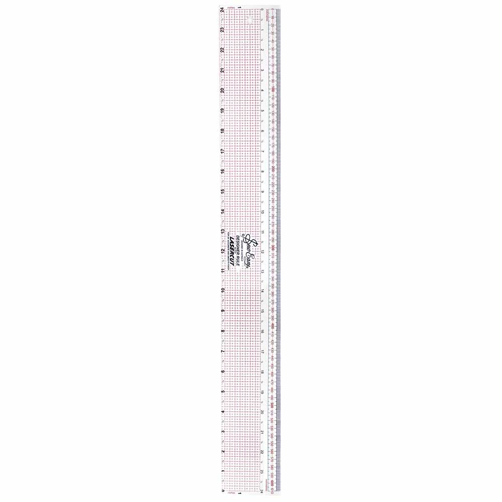 Sew Easy    SEW EASY Designer Ruler (metric/imperial) - 3″ x 24″ (8.9 x 61cm)