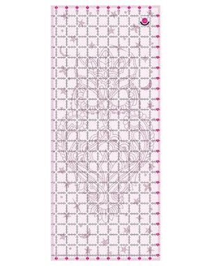 Tula Pink collection Règle antidérapante Tula Pink 10,5 po x 24,5 po, motif hibou