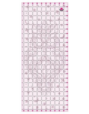 Tula Pink collection Règle antidérapante Tula Pink 10,5 po x 24,5 po, motif hibou