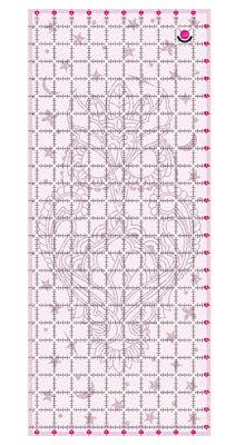 Tula Pink collection Règle antidérapante Tula Pink 10,5 po x 24,5 po, motif hibou