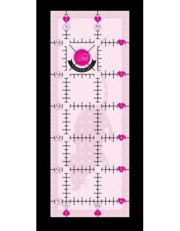 Tula Pink collection Tula Pink 2.5in x 6.5in Non Slip Mouse Ruler