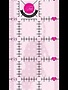 Tula Pink collection Tula Pink 2.5in x 6.5in Non Slip Mouse Ruler