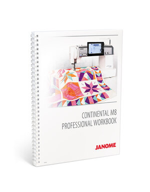 Janome Janome Continental M8 Workbook ( anglais )
