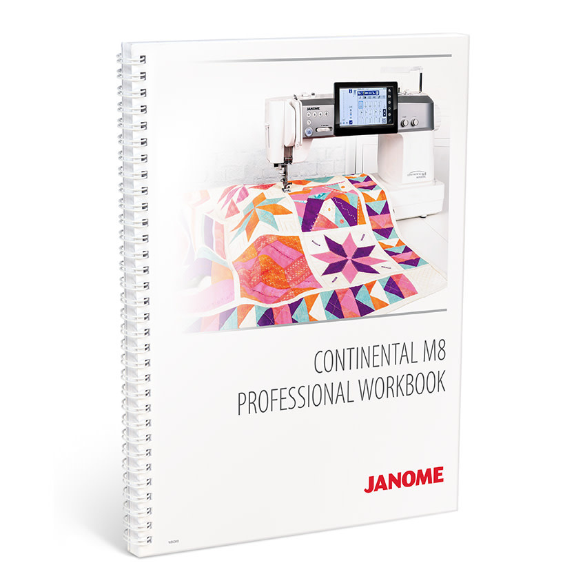Janome Janome Continental M8 Workbook ( anglais )