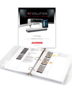 Janome Janome manuel utilisateur en anglais CM17 ( anglais )
