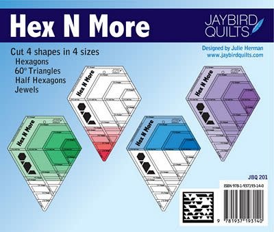 Jaybird Quilts Règle Hex N More