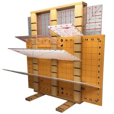 Sullivans Wooden Ruler Rack