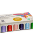 Madeira Baby Lock Exclusive Madeira Aerolock Mini King Thread Set- 24 cones 6 colors, 1320yd cones