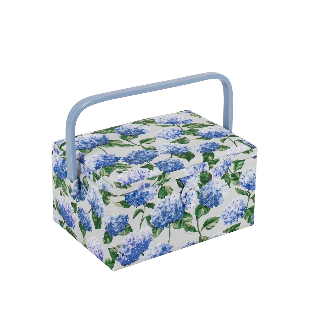 HOBBY GIFT HOBBY GIFT Panier couture moyen - 25 cm x 19 cm x 15 cm (10In. x 7 1/2In. x 5 3/4In.) - Hortensias