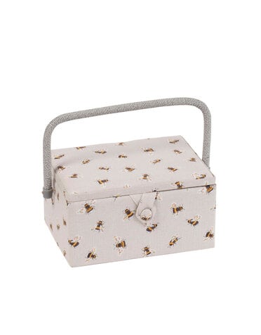 HOBBY GIFT HOBBY GIFT Panier couture moyen - 25 cm x 19 cm x 15 cm (10In. x 7 1/2In. x 5 3/4In.) - Abeilles