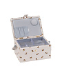 HOBBY GIFT HOBBY GIFT Panier couture moyen - 25 cm x 19 cm x 15 cm (10In. x 7 1/2In. x 5 3/4In.) - Abeilles