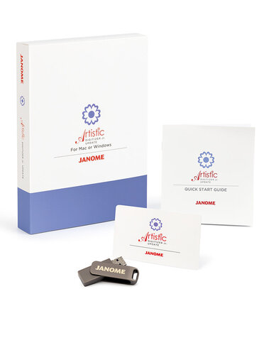 Janome Artistic Digitizer updates previous Jr to Jr V2.0