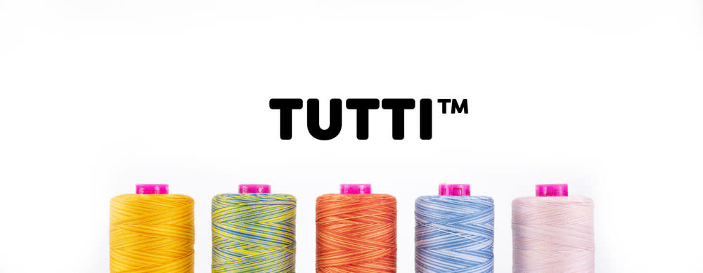 WonderFil Tutti Tutti cotton multicoloured 50wt thread select your style